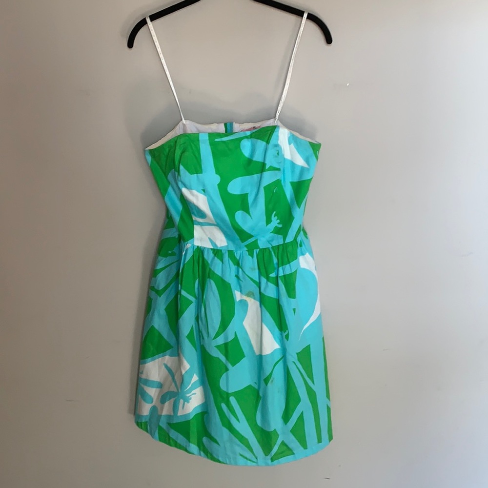 Lilly Pulitzer size 10 strapless dress